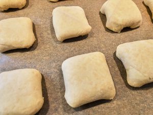 rising danish pastry for shrovetide buns