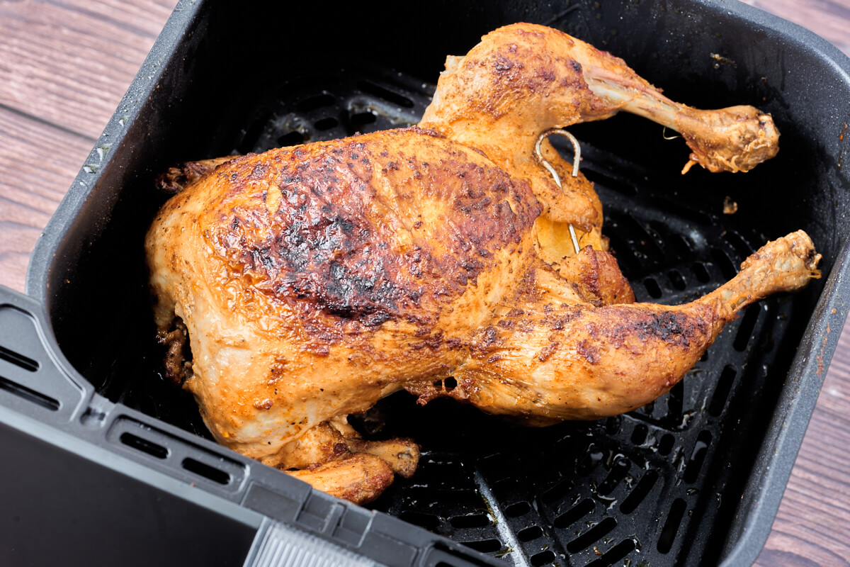 whole chicken in air fryer