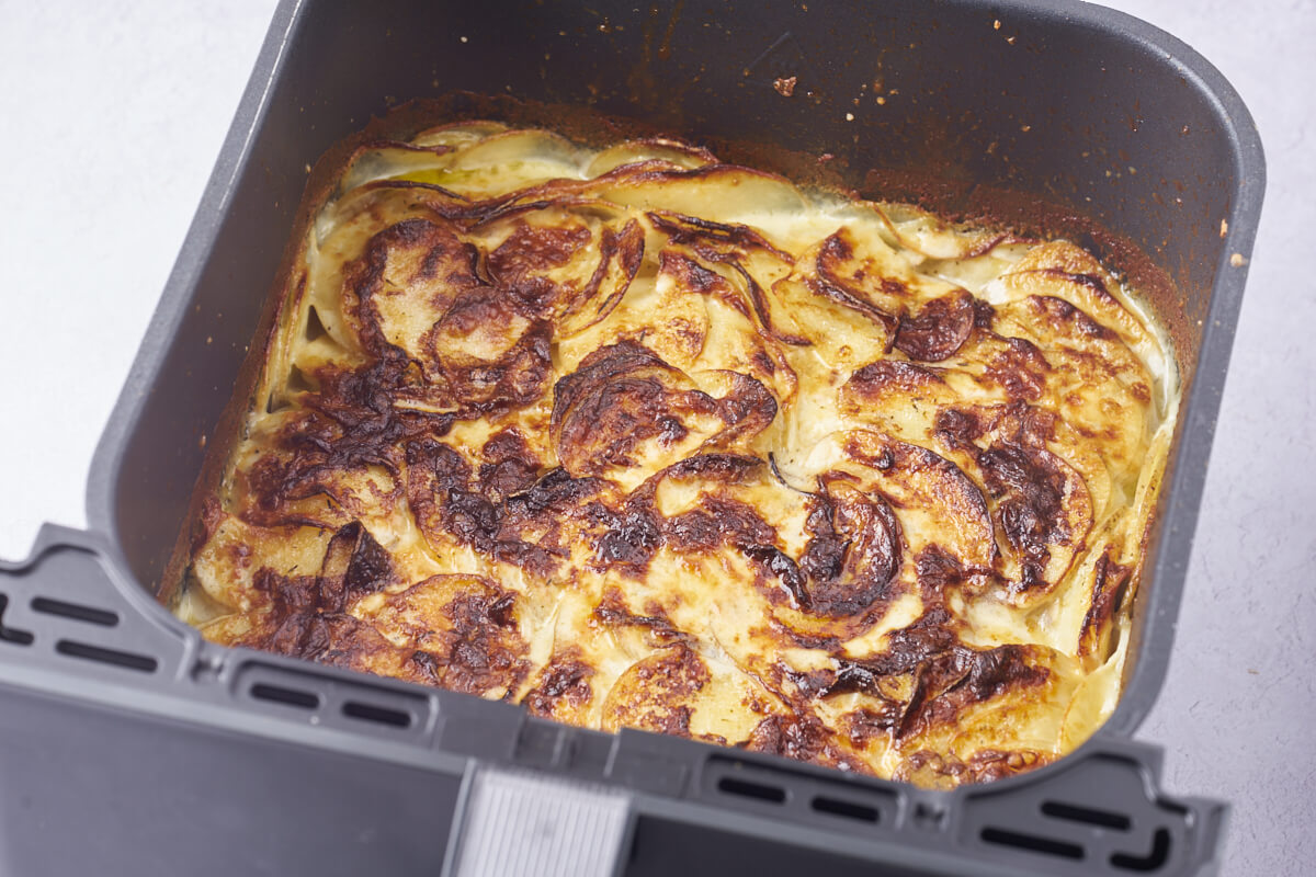 creamy potatoes in air fryer