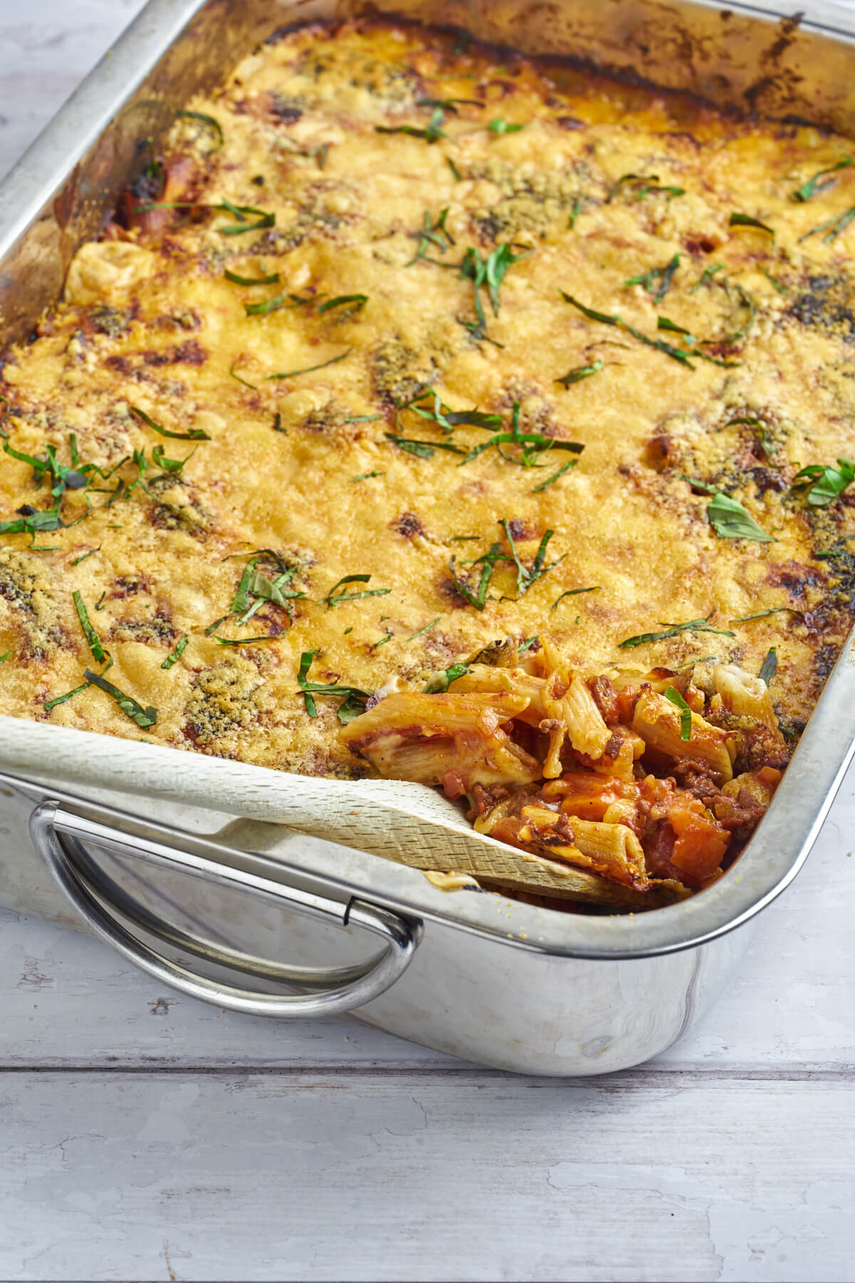 lasagnette with pasta penne