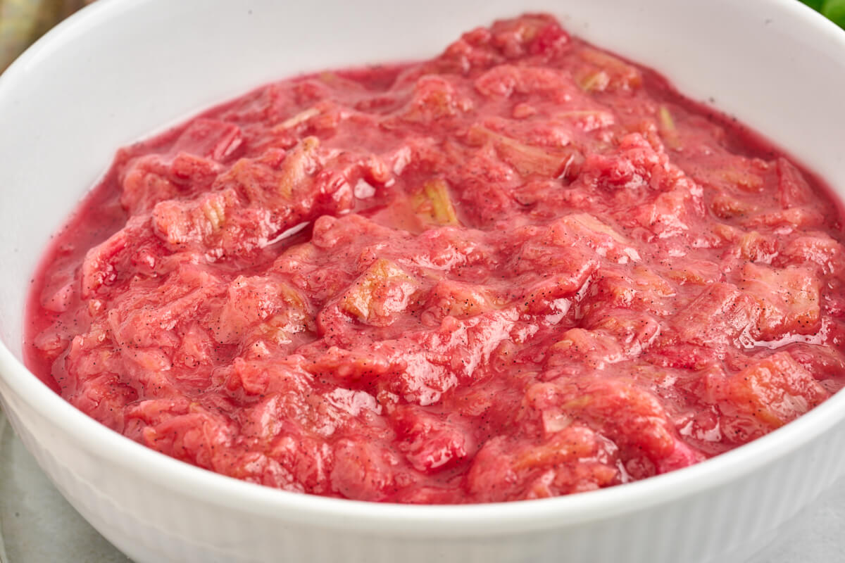 danish rhubarb compote