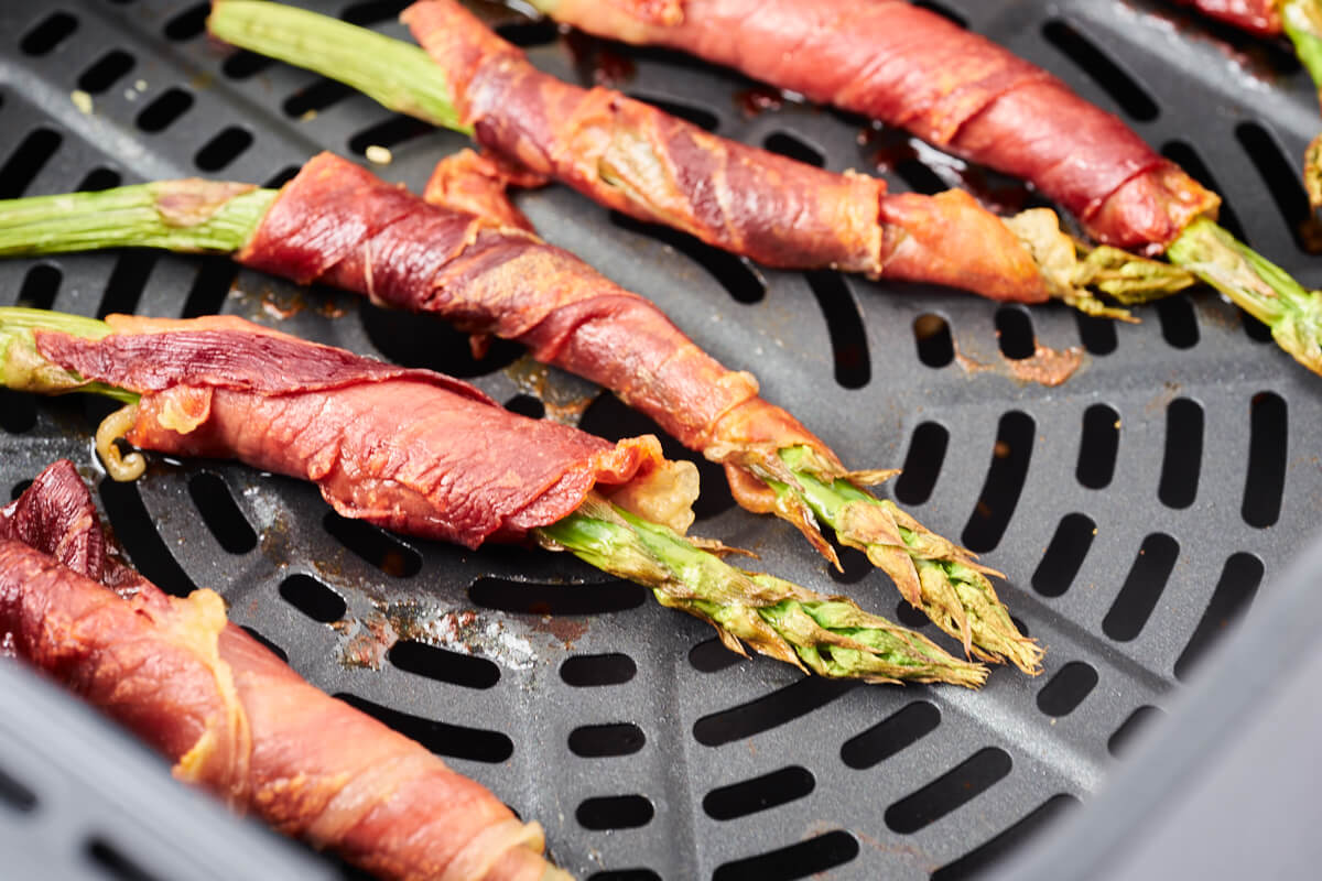 asparagus with prosciutto in air fryer
