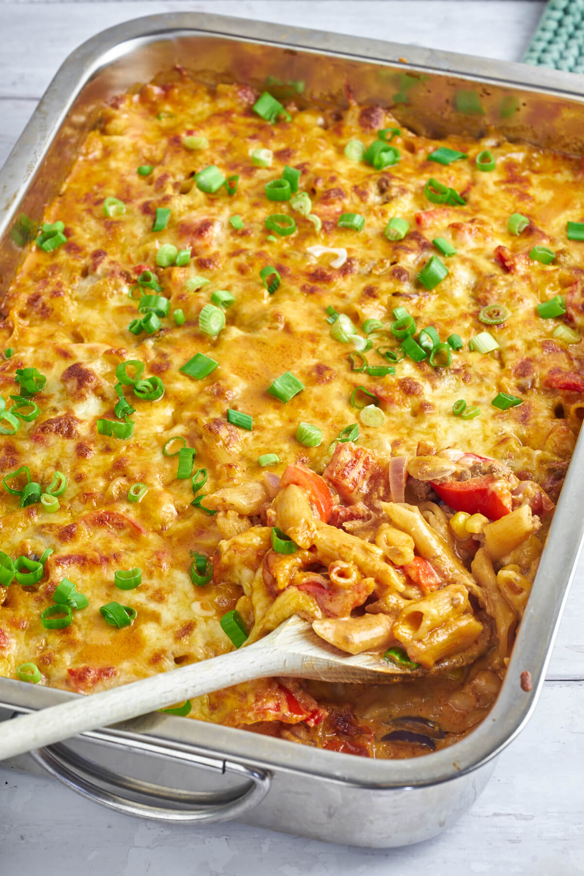 taco pasta bake