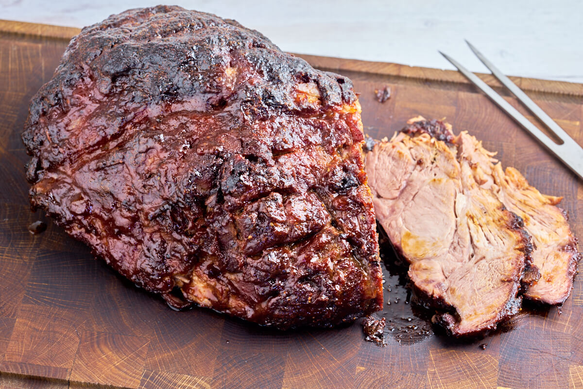 bbq marinated pork collar