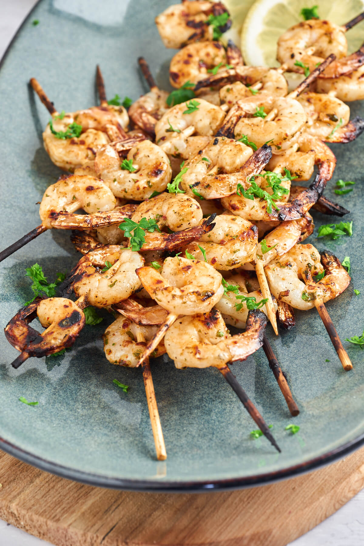 the best shrimp skewers with marinade