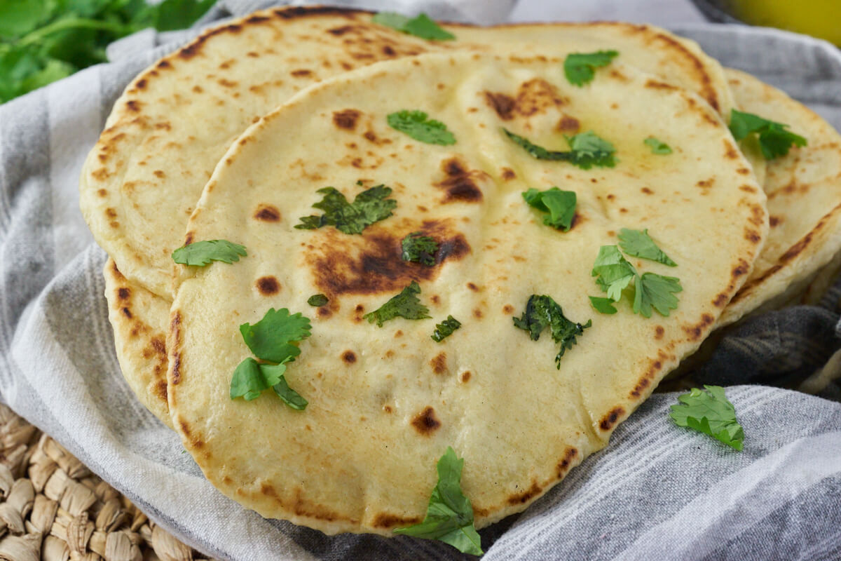 indian butter naan