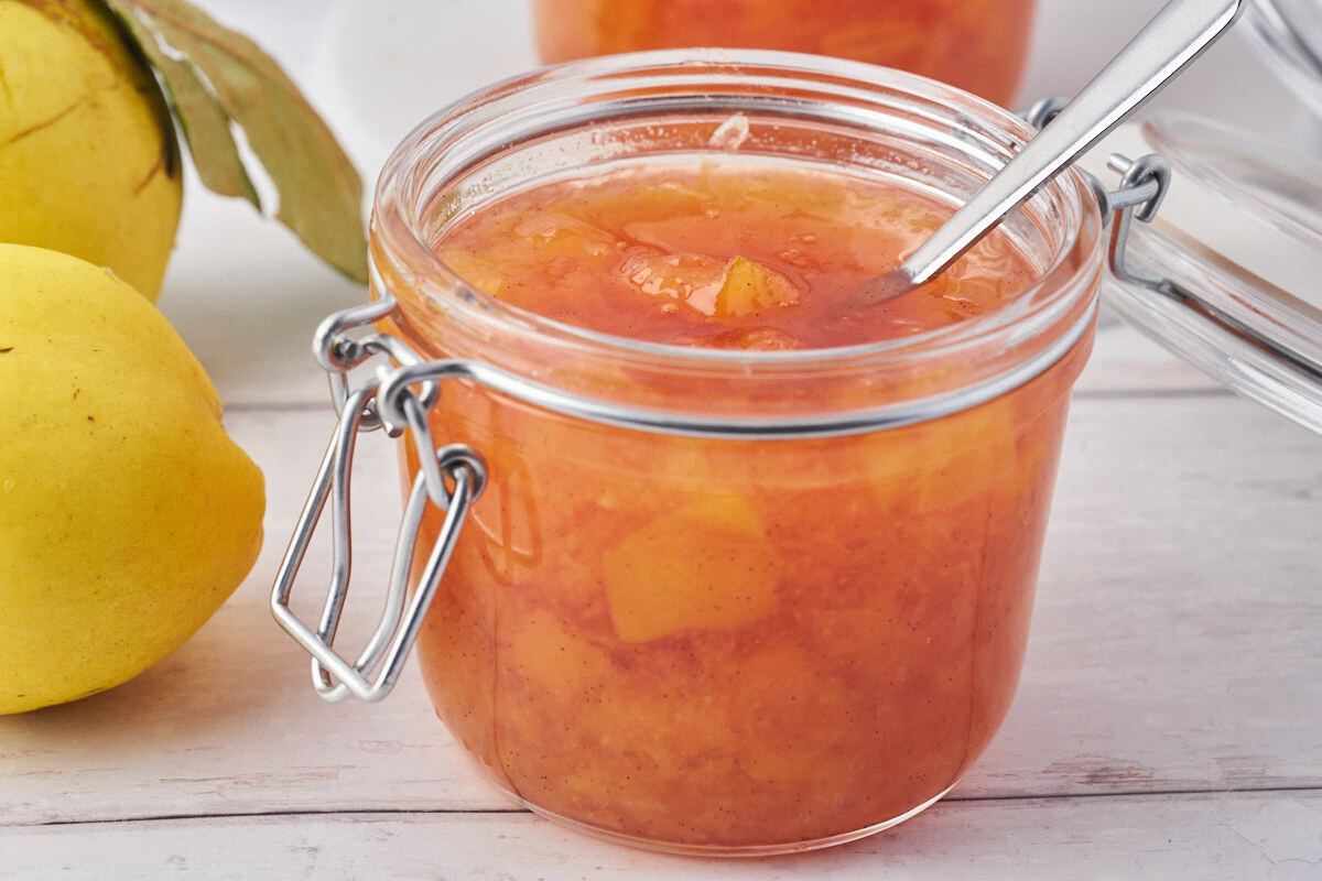 jar of quince jam